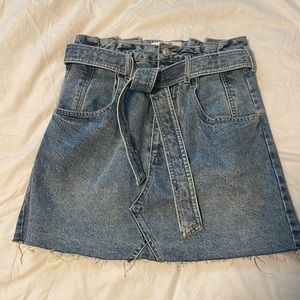 We The Free Denim Mini Skirt Size 28